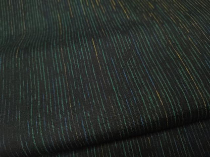 平和屋着物●上質な紬 縞 正絹 逸品 CABA1896ut