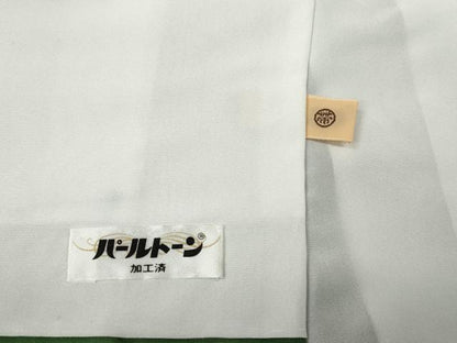 平和屋着物●上質な小紋　ふくら雀　笹竹文　阪急百貨店扱い　正絹　逸品　未使用　CABA1908ut