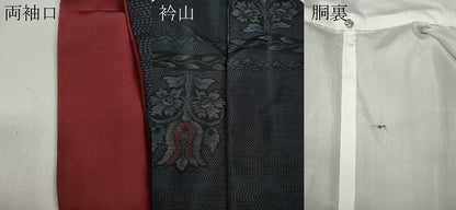 平和屋着物●本場大島紬 吉祥花文 正絹 逸品 CABA1913ut