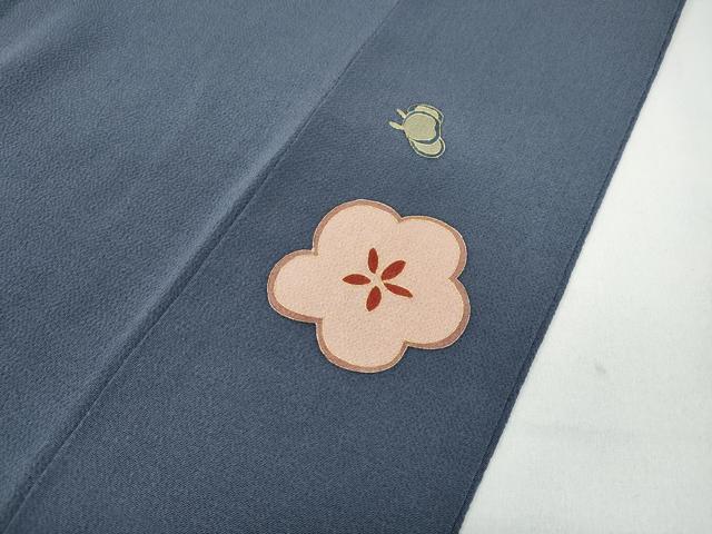 平和屋着物●訪問着　舞花文　金彩　鬼しぼ縮緬　正絹　逸品　CABA1917ut