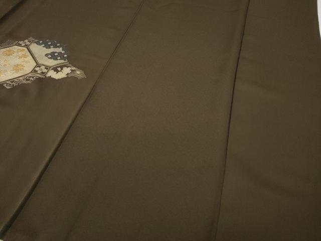 平和屋着物●訪問着　刺繍　蜀江吉祥花文　金彩　正絹　逸品　CABA1950ut