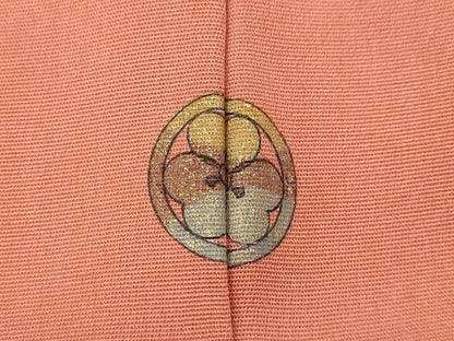 平和屋着物●訪問着 刺繍 蔦の葉花文 金彩 正絹 逸品 CABA1952ut