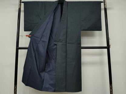 平和屋着物●男性 本場大島紬 80亀甲 総詰め 正絹 逸品 CABA1977ut