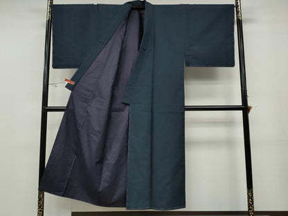 平和屋着物●男性 紬 120亀甲 正絹 逸品 未使用 CABA1978ut