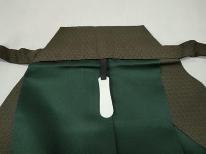 平和屋着物●男性 馬乗り袴 亀甲文 正絹 逸品 未使用 CABA1988ut