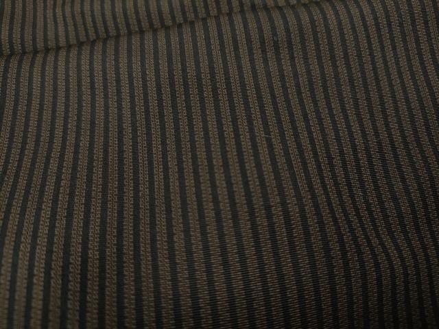 平和屋着物●男性　馬乗り袴　縞　正絹　逸品　CABA1990ut