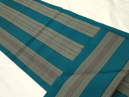 平和屋着物●つけ帯 縞 正絹 逸品 CABA2167dy
