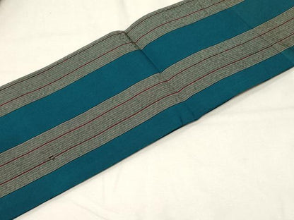 平和屋着物●つけ帯 縞 正絹 逸品 CABA2167dy