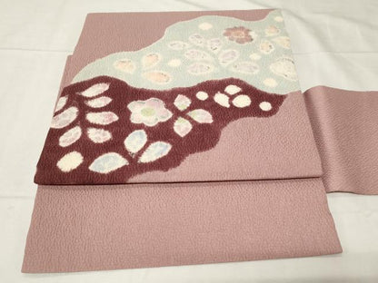 平和屋着物●つけ帯 絞り 辻が花 正絹 逸品 未使用 CABA2169dy