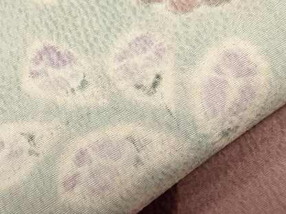 平和屋着物●つけ帯 絞り 辻が花 正絹 逸品 未使用 CABA2169dy