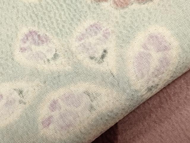 平和屋着物●つけ帯 絞り 辻が花 正絹 逸品 未使用 CABA2169dy