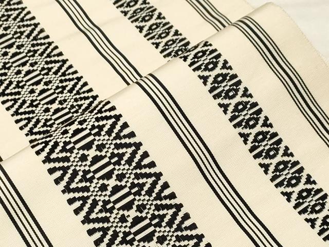 平和屋着物●本場筑前博多織 八寸名古屋帯 献上 正絹 逸品 未使用 CABA2240dy