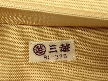 平和屋着物●太鼓柄袋帯 すくい織 人物文 金糸 三越扱い 正絹 逸品 CABA2285dy