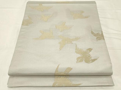 平和屋着物▽京都の老舗呉服メーカー ODASHO 小田章 スリーシーズン 春夏秋 六通柄袋帯 飛鳥文 金糸 正絹 逸品 CABA2330dy
