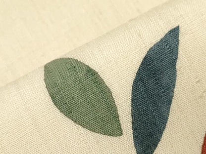 平和屋着物▽スリーシーズン 九寸名古屋帯 生紬 型染め 草花丸文 正絹 逸品 CABA2377dy