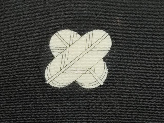 平和屋着物■豪華黒留袖　駒刺繍　群鶴　暈し染め　金銀彩　正絹　逸品　CABA2563fb