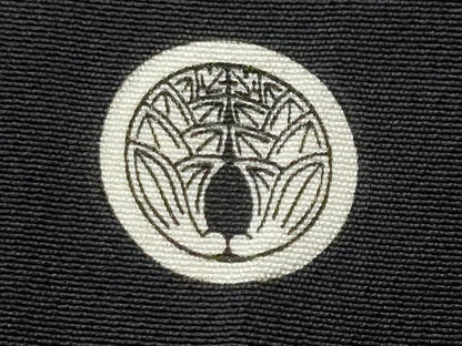 平和屋着物■豪華黒留袖　鉾　渡り橋人物文　金銀彩　正絹　逸品　CABA2580fb
