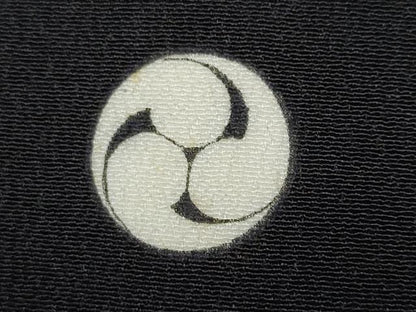 平和屋着物■豪華黒留袖　駒刺繍　松竹梅　正絹　逸品　CABA2587fb
