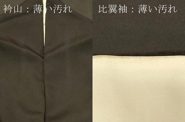 平和屋着物■豪華黒留袖 風景文 金彩 正絹 逸品 CABA2884in