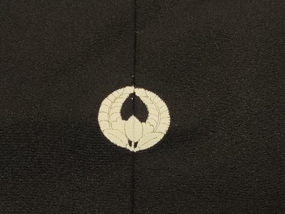 平和屋着物■豪華黒留袖 風景文 金彩 正絹 逸品 CABA2884in