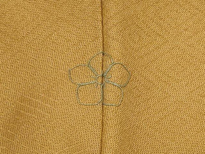 平和屋着物■訪問着　刺繍　地紙草花文　金彩　正絹　逸品　CABA3171in