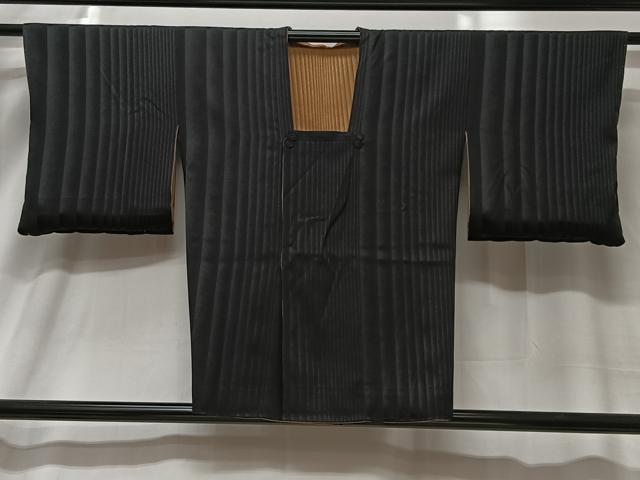 平和屋着物■道行コート　リバーシブル　霞文　暈し染め　正絹　逸品　未使用　CABA3391ua