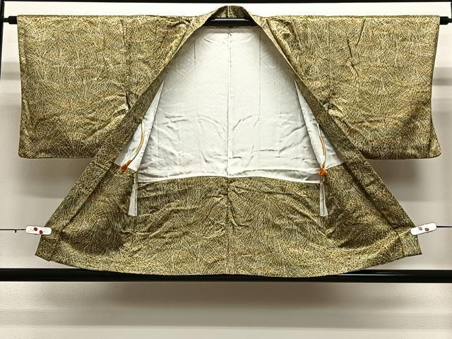 平和屋着物＃羽織　霞文　暈し染め　正絹　逸品　CABA3530ua