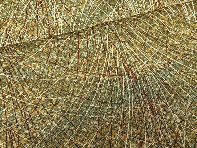 平和屋着物＃羽織　霞文　暈し染め　正絹　逸品　CABA3530ua