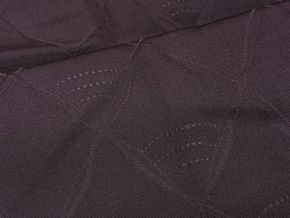 平和屋着物■道行コート　青海波地紋　似せ紫色　伊勢丹扱い　正絹　逸品　CABA3546ua