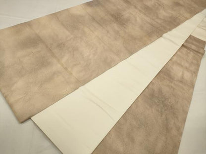 平和屋着物◎六通柄袋帯　霞文　正絹　逸品　CABA3775qe