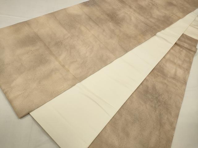 平和屋着物◎六通柄袋帯　霞文　正絹　逸品　CABA3775qe