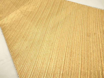平和屋着物◎両面　全通柄　斜縞　金糸　袋帯　正絹　逸品　CABA3839qe