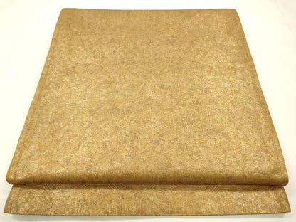平和屋着物◎六通柄袋帯　蜀江文　引箔　正絹　逸品　CABA3845qe