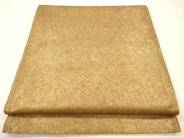 平和屋着物◎六通柄袋帯　蜀江文　引箔　正絹　逸品　CABA3845qe