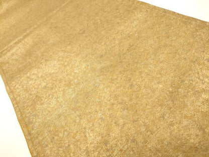 平和屋着物◎六通柄袋帯　蜀江文　引箔　正絹　逸品　CABA3845qe