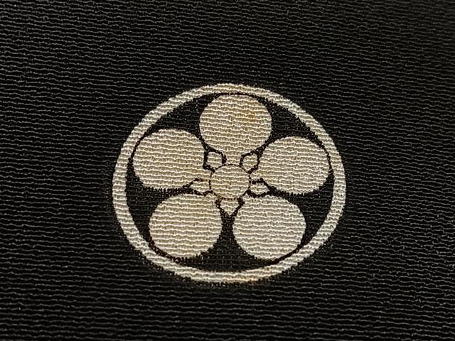 平和屋着物■豪華黒留袖 刺繍 風景枝松文 正絹 逸品 CABA4030xe