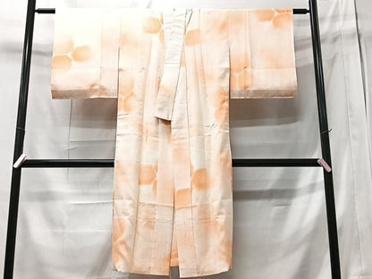 平和屋着物■長襦袢　袷　霞文　暈し染め　正絹　逸品　CABA4112xe