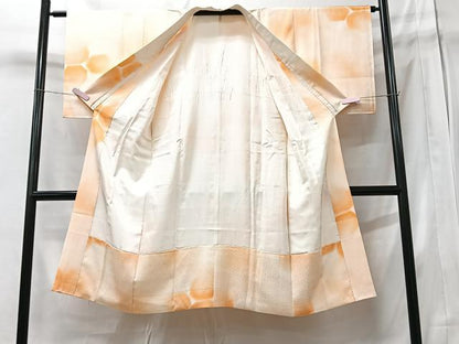 平和屋着物■長襦袢　袷　霞文　暈し染め　正絹　逸品　CABA4112xe