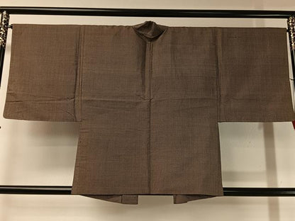 平和屋着物●男性　本場大島紬　アンサンブル　吉祥文様　正絹　逸品　CABA4651vp