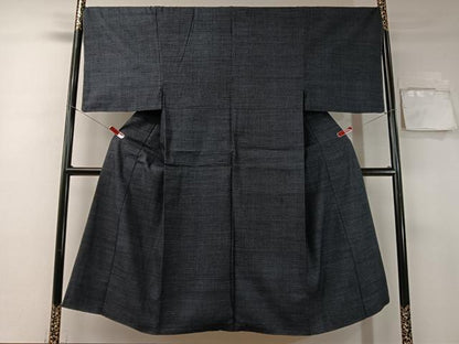 平和屋着物●男性　本場結城紬　100亀甲　総詰め　正絹　逸品　未使用　CABA4657vp