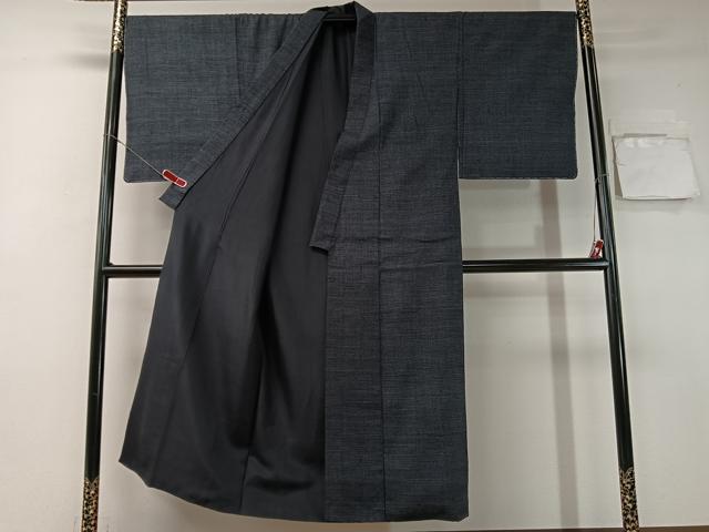 平和屋着物●男性　本場結城紬　100亀甲　総詰め　正絹　逸品　未使用　CABA4657vp