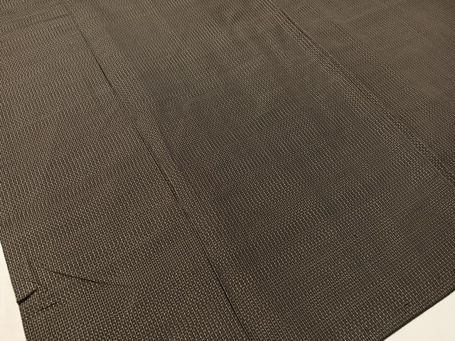 平和屋着物●男性　本場大島紬　アンサンブル　絣文様　正絹　逸品　CABA4658vp