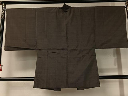 平和屋着物●男性　本場大島紬　アンサンブル　絣文様　正絹　逸品　CABA4658vp