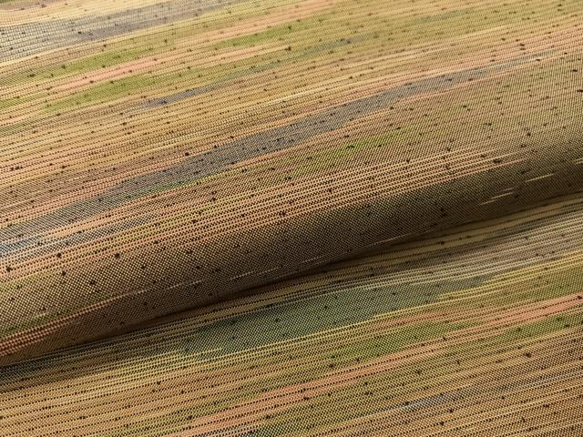 平和屋着物●薩摩結城紬 霞文 正絹 逸品 CABA4664vp