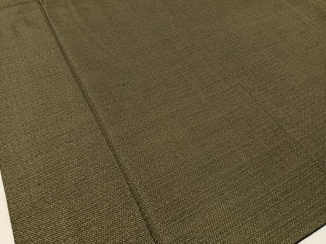 平和屋着物○男性 お召 アンサンブル 120亀甲 正絹 逸品 CABA4667vp