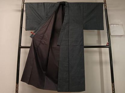 平和屋着物●男性　本場大島紬　アンサンブル　100亀甲　総詰め　正絹　逸品　CABA4672vp