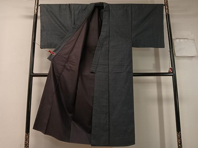 平和屋着物●男性　本場大島紬　アンサンブル　100亀甲　総詰め　正絹　逸品　CABA4672vp