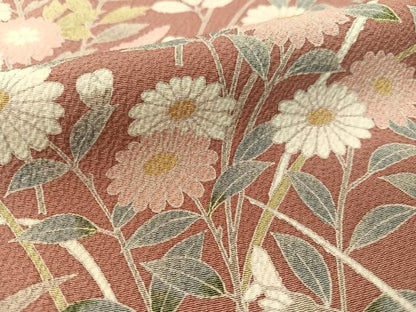 平和屋着物●訪問着　友禅　枝花文　暈し染め　正絹　逸品　CABA4688vp
