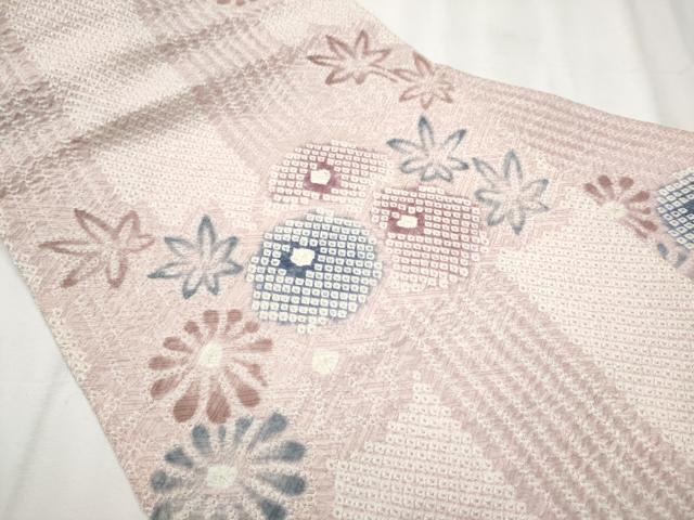 平和屋着物○名門 藤娘きぬたや・総絞り 全通柄 九