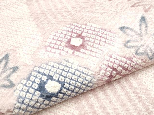 平和屋着物○名門 藤娘きぬたや・総絞り 全通柄 九